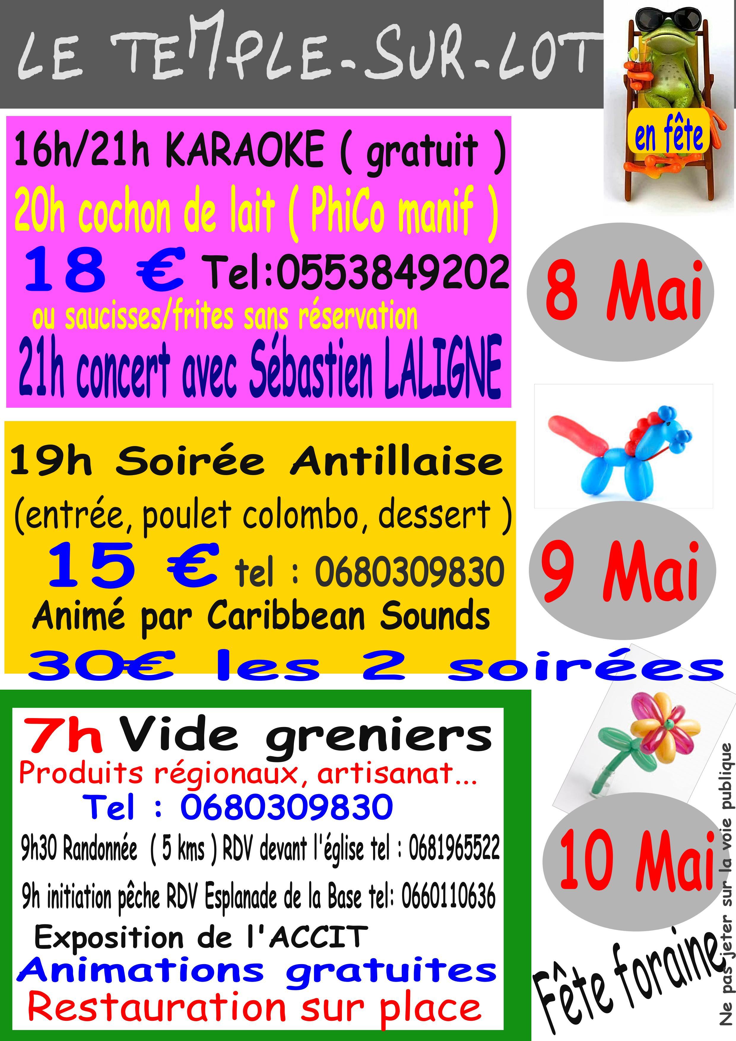 Le Temple sur Lot en fête